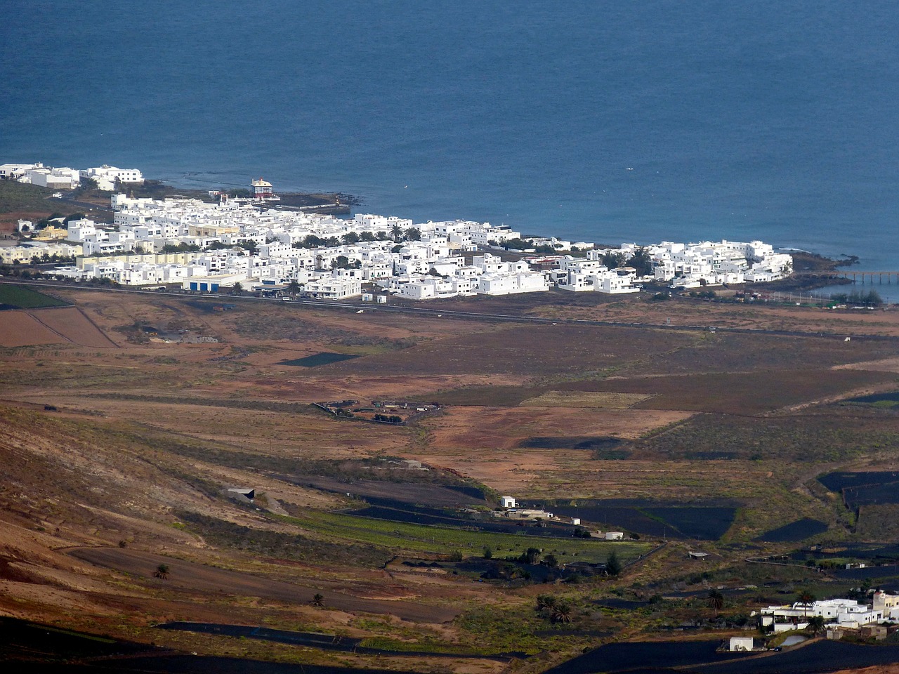 lanzarote canary islands landscape free photo