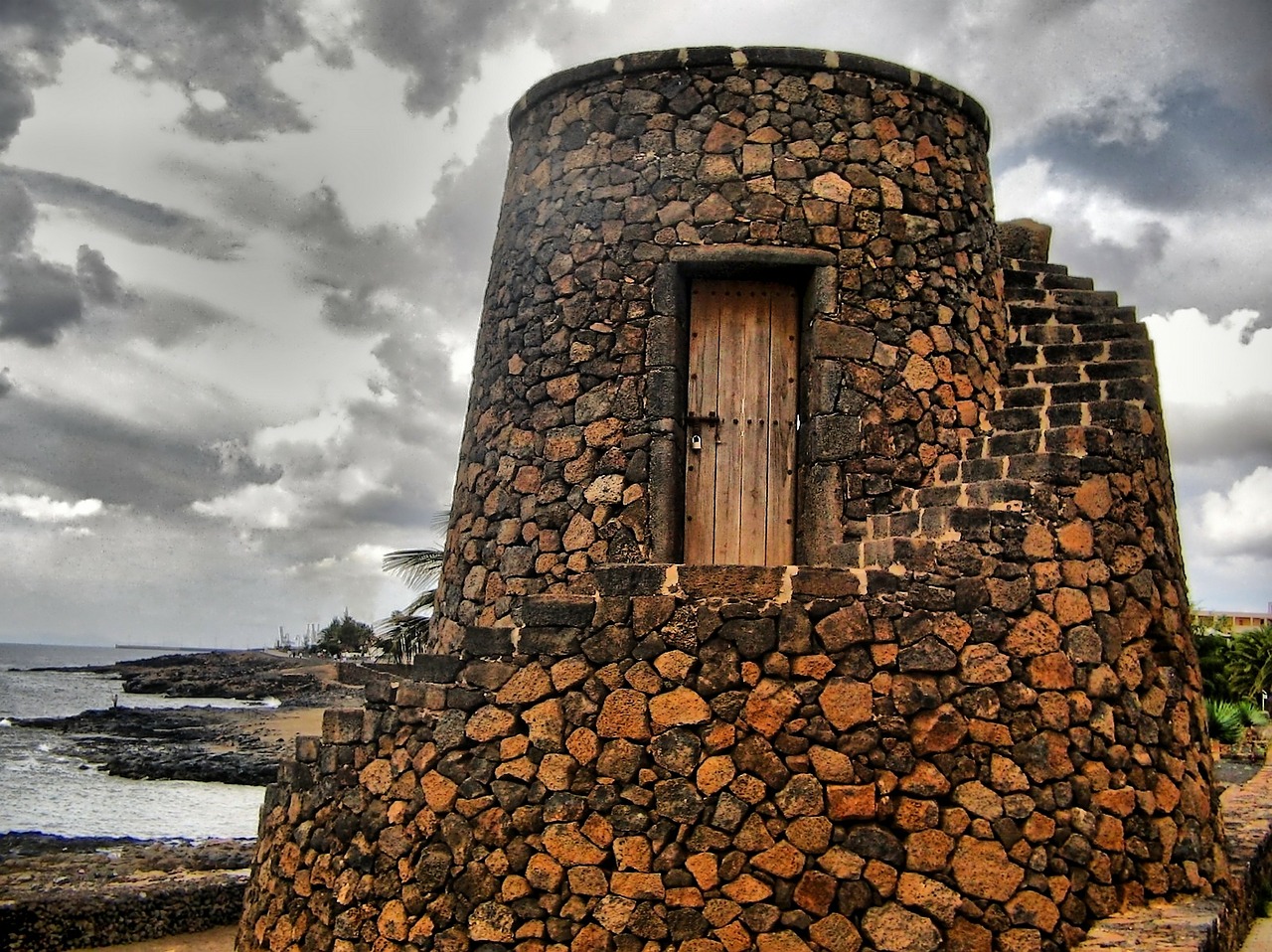 lanzarote costa teguise stone free photo