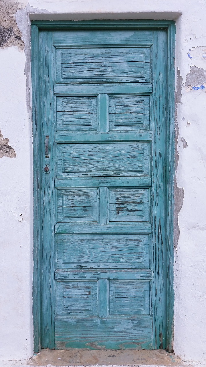 lanzarote old door wooden door free photo