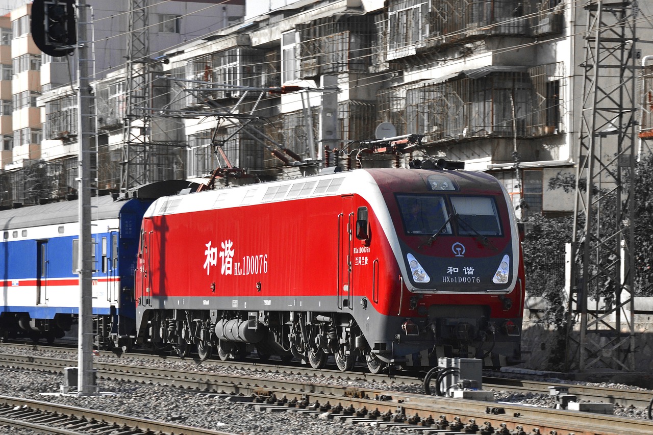 lanzhou train railway free photo