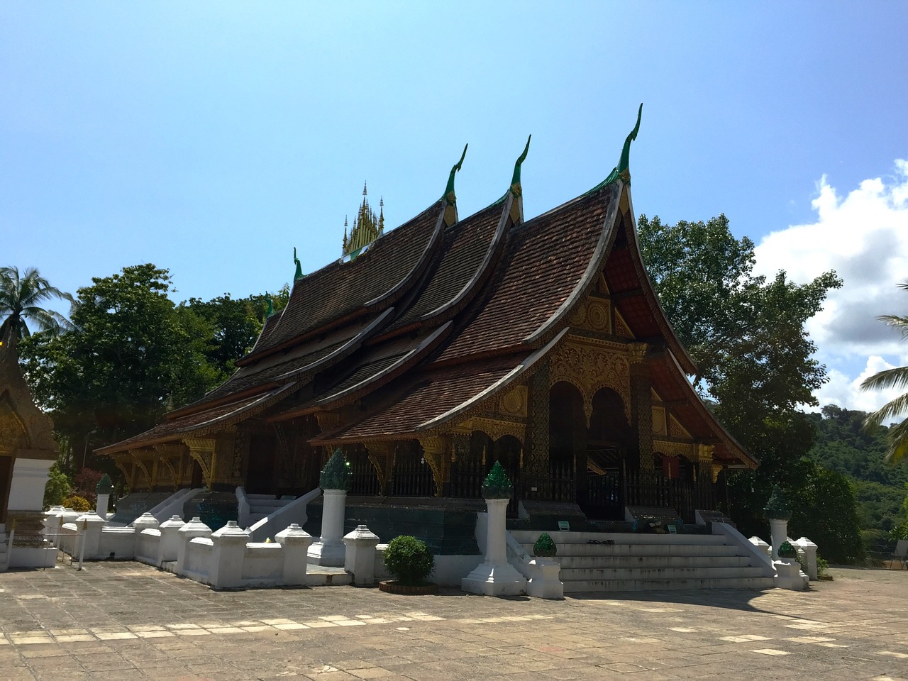 laos luangprabang asia free photo