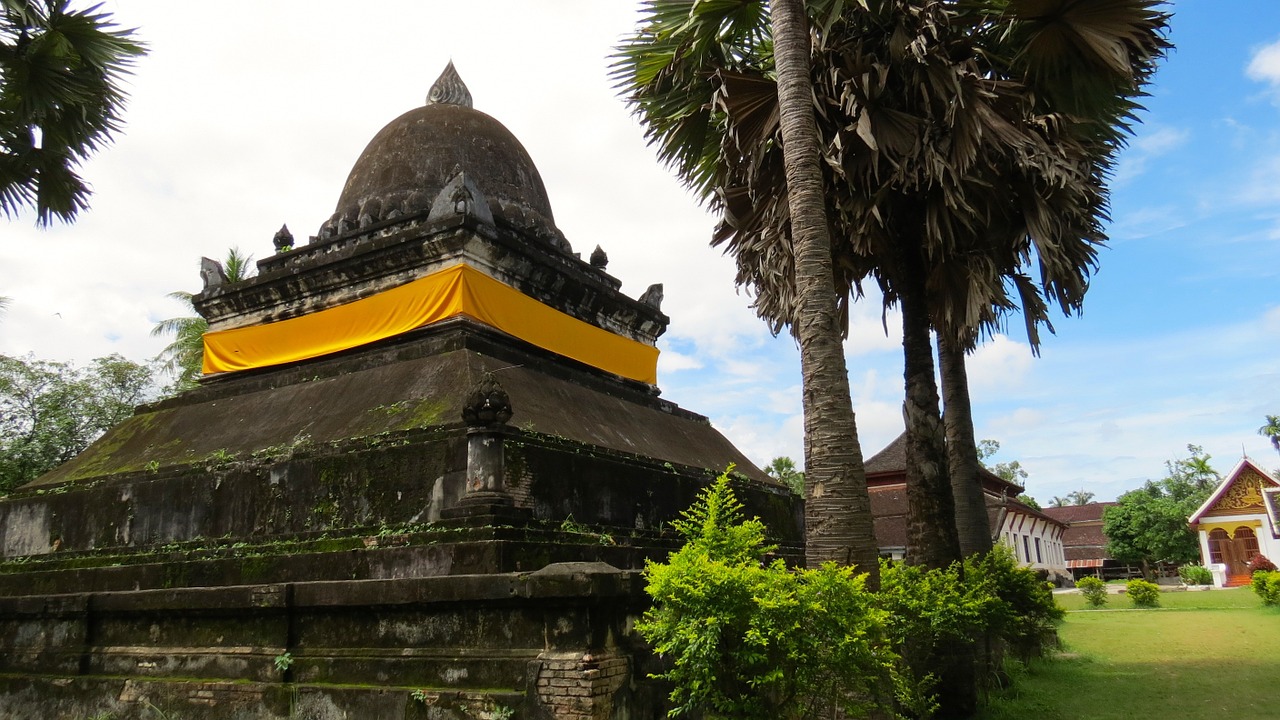 laos luangprabang asia free photo