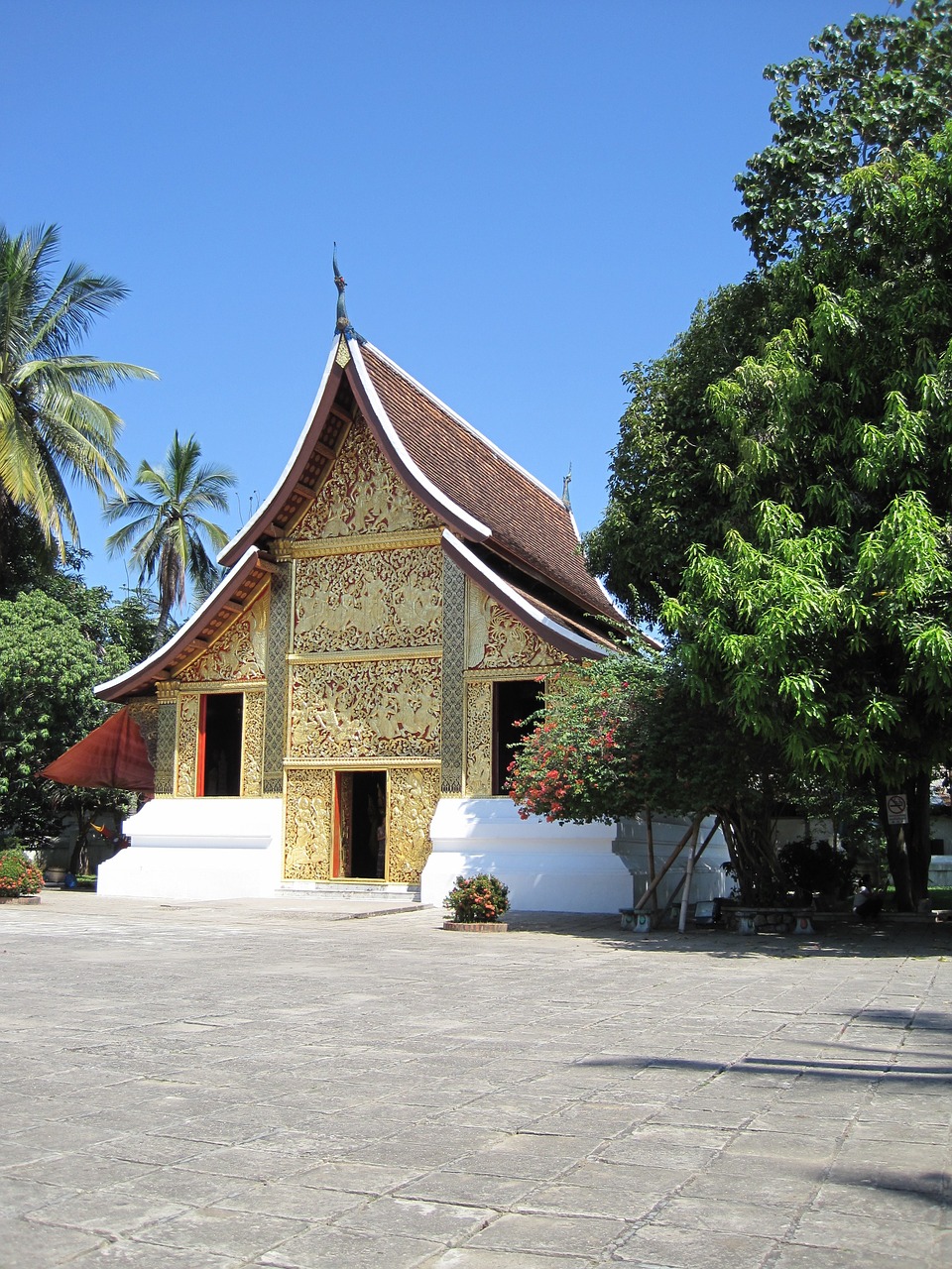 luang prabang laos shrine free photo