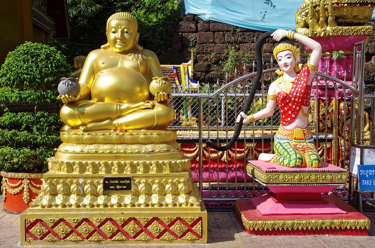 laos luang prabang buddha free photo