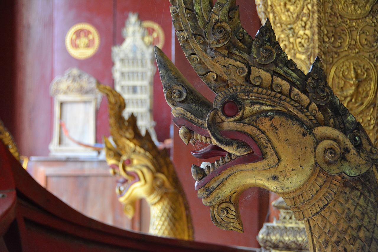 laos luang prabang temple free photo