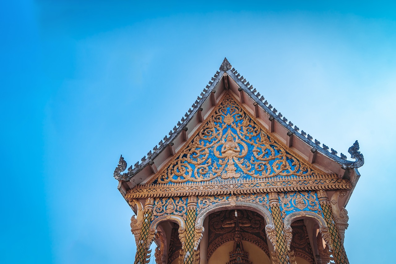 laos  temple  city free photo