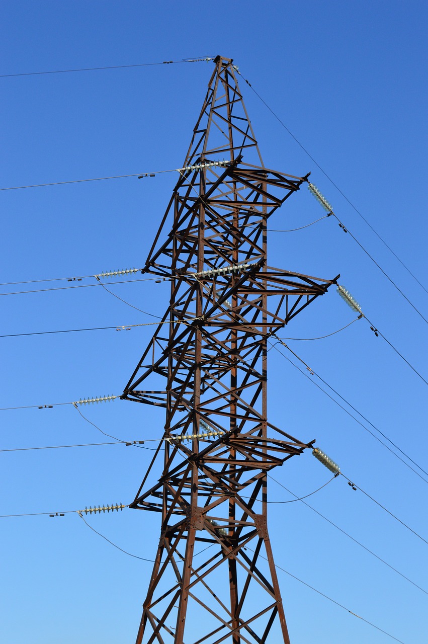 lap transmission towers power line free photo