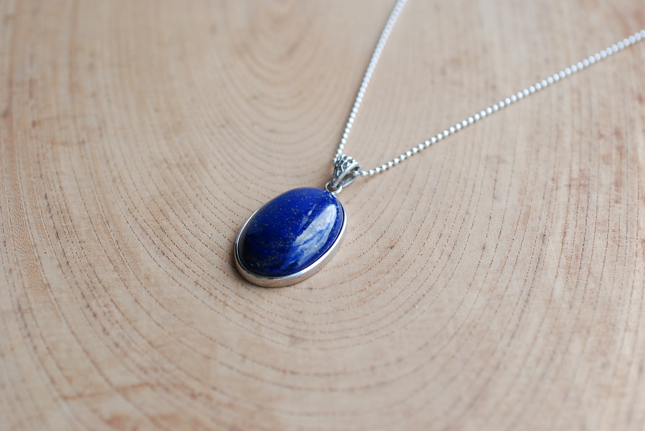 lapis lazuli pendant accessories free photo