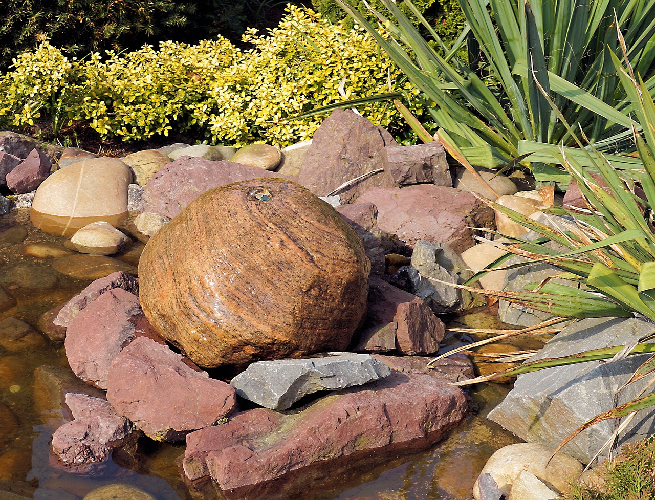 lapping stone water stone ball free photo
