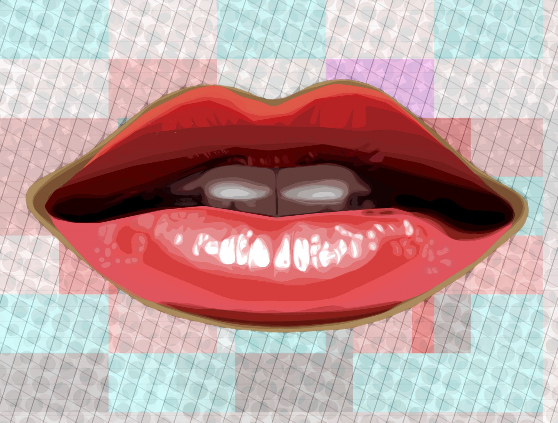 lips vector design free photo