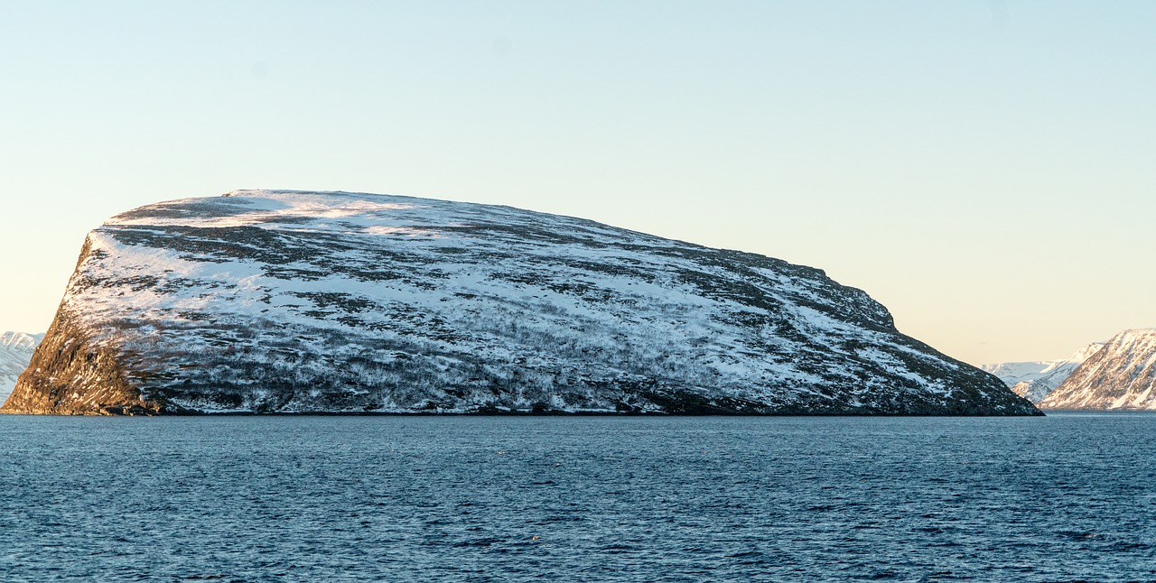 largest rock norway sea free photo