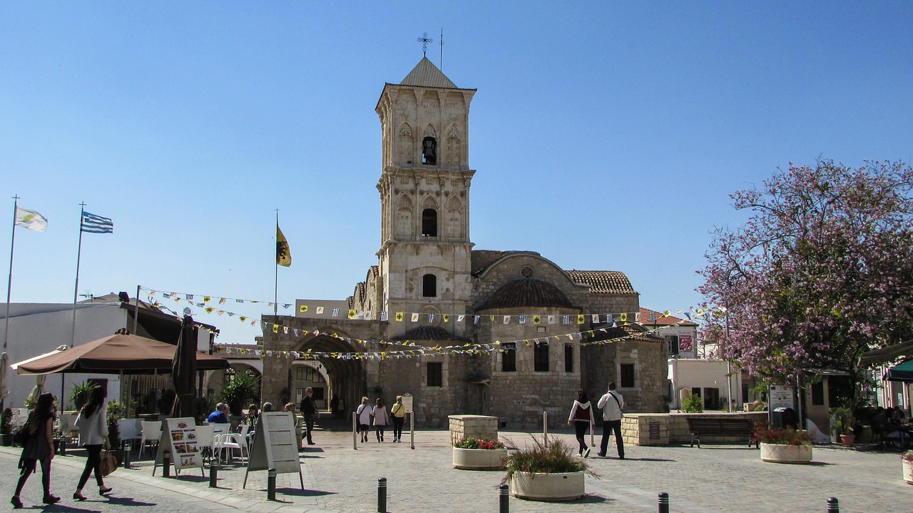 larnaca town cathedral free photo