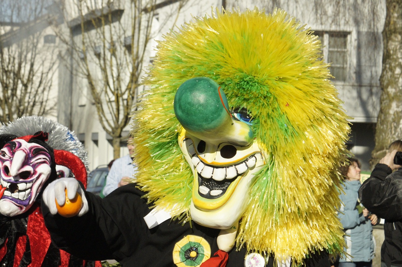 larvae basel carnival free photo