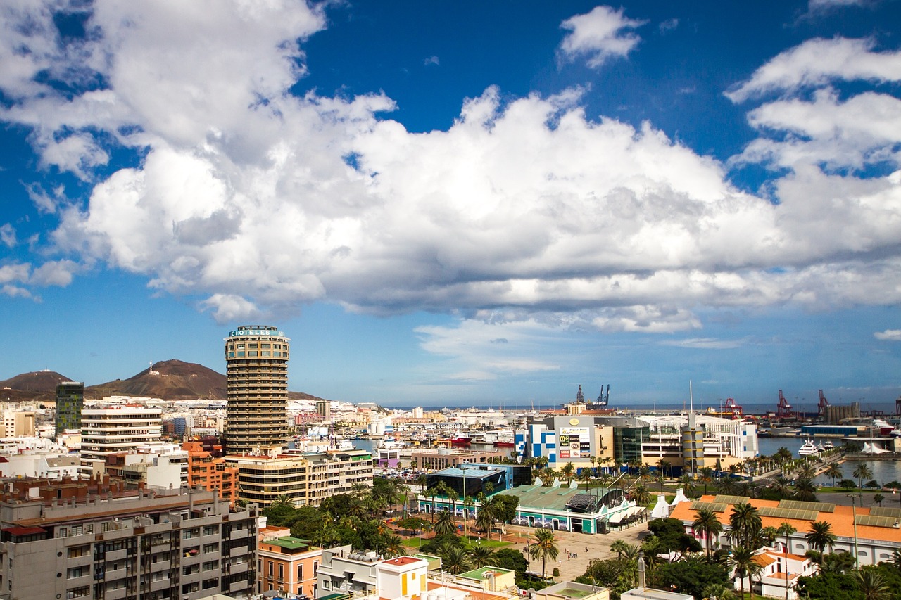 las-palmas canary islands city free photo