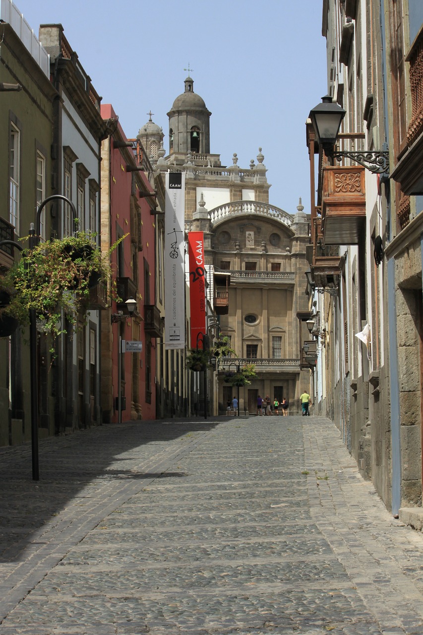 las palmas town village free photo