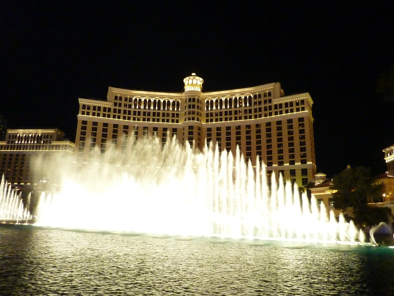 las vegas bellagio fountain free photo