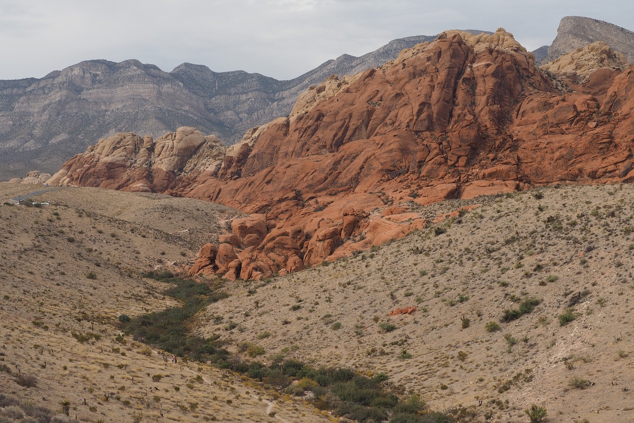 las vegas red rock canyon nature free photo