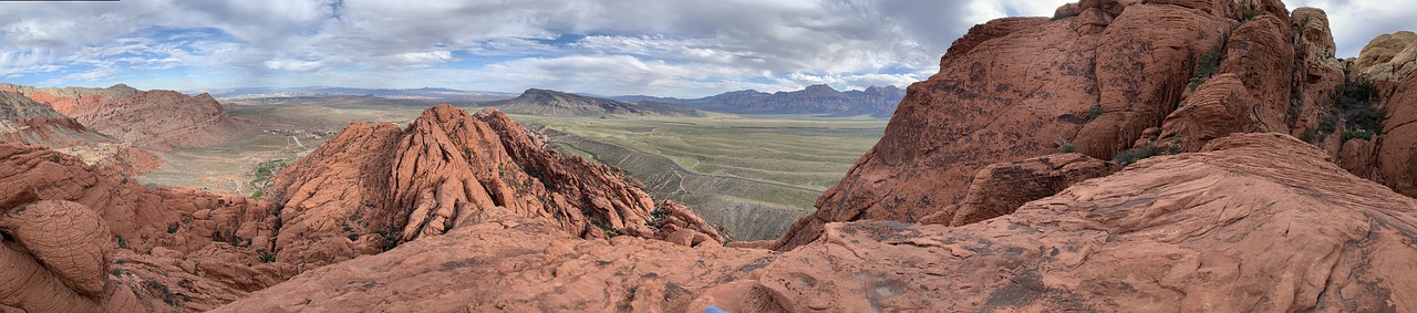 las vegas  red rock  landscape free photo