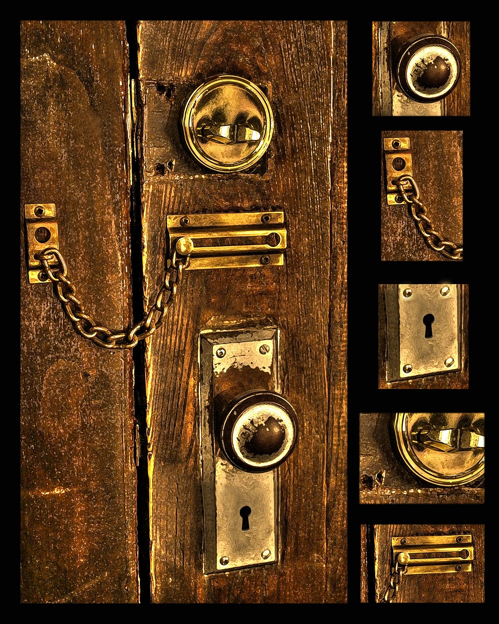 latch door keyhole free photo
