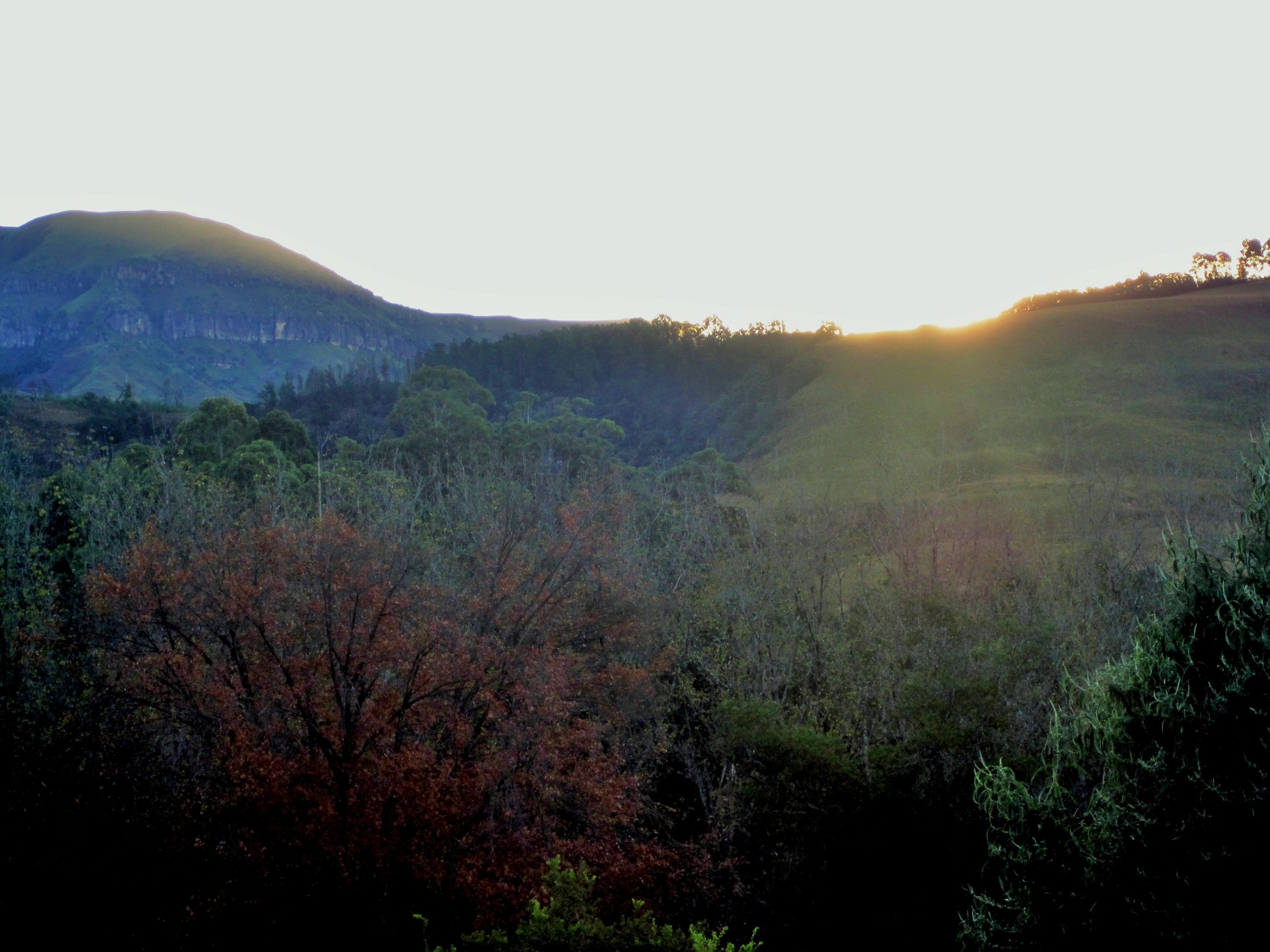 mountains dark blue free photo