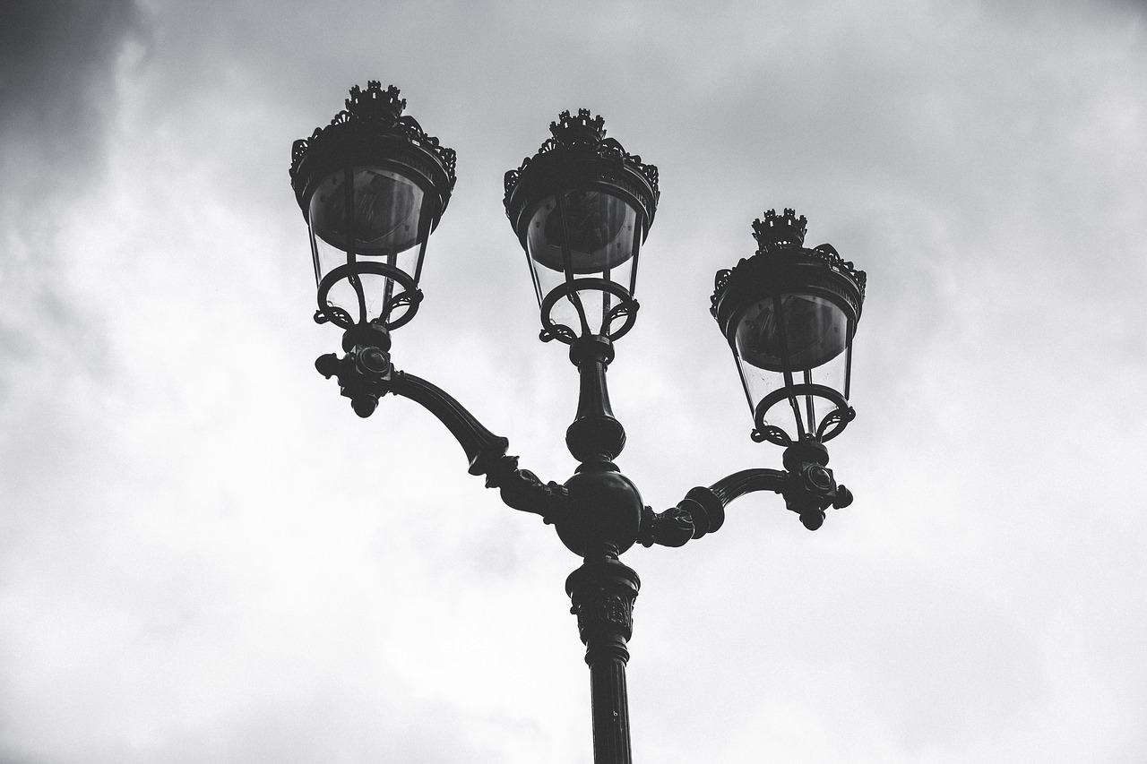 latern dramatic sky free photo