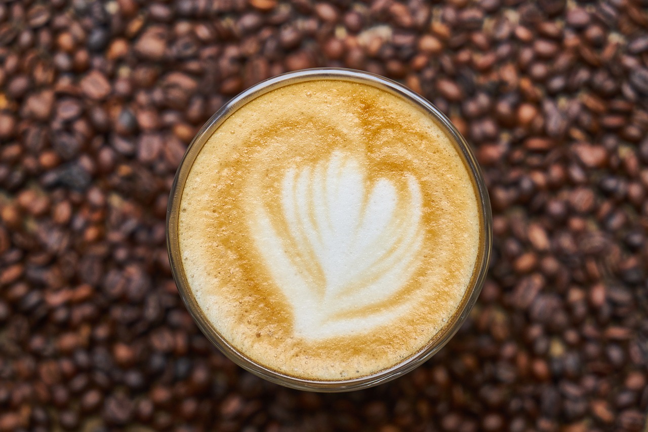 latte coffee beverage free photo