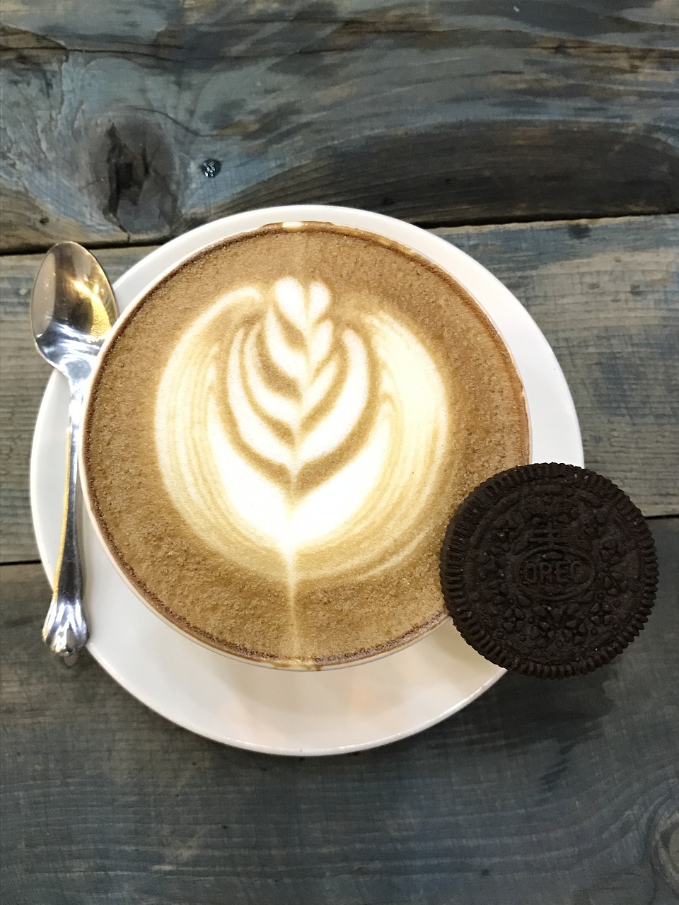 latte  design  oreo free photo