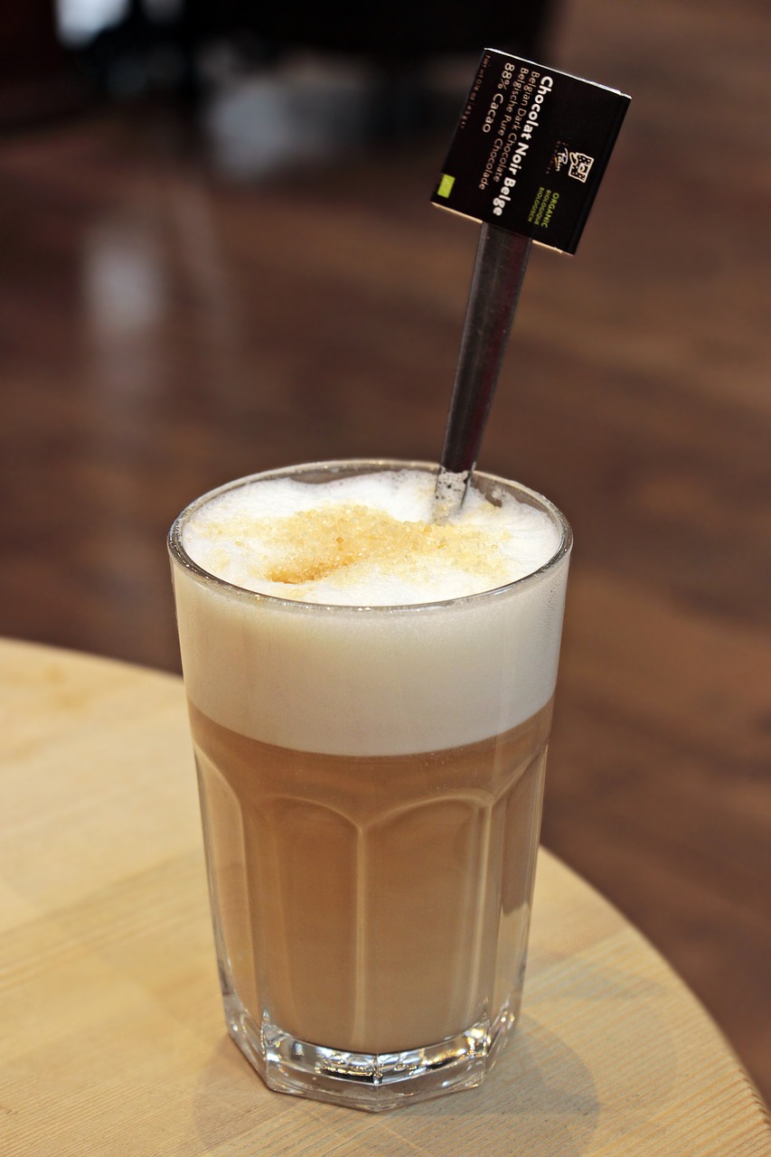 latte macchiato  coffee  cafe free photo