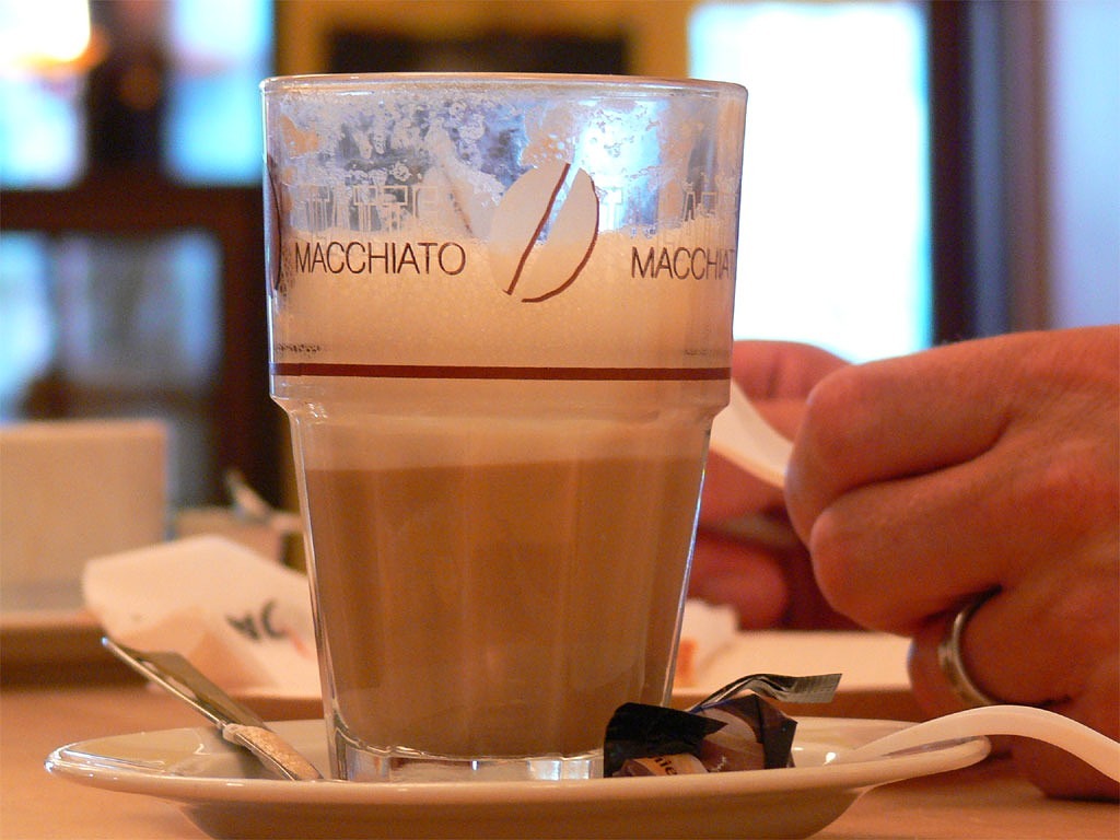 latte macchiato coffee cafe free photo