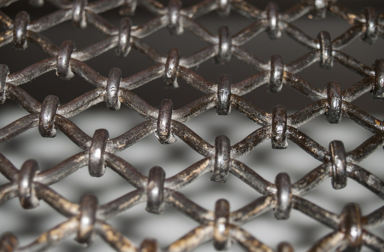 lattice iron metal free photo