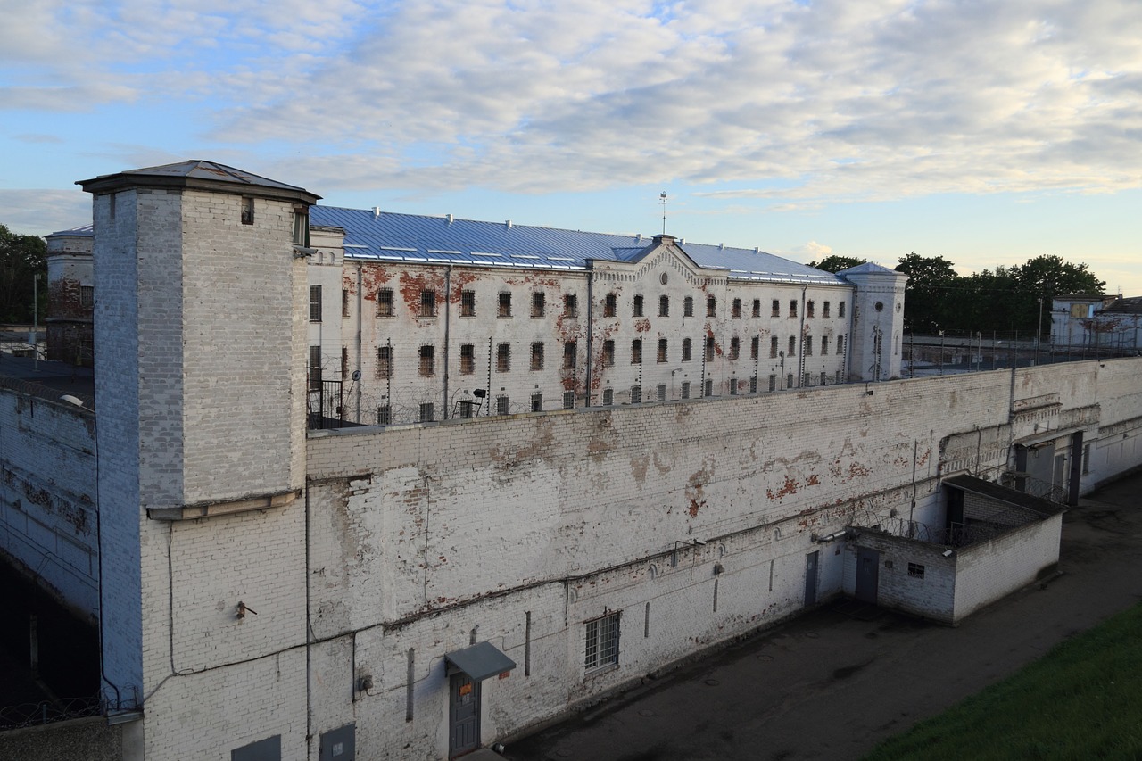 latvia daugavpils prison free photo