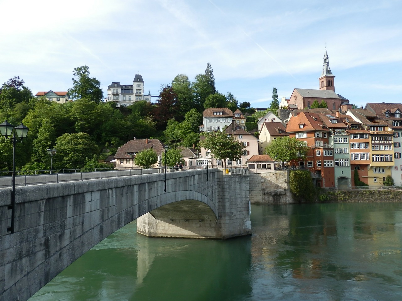 laufenburg rhine rheinbrücke free photo