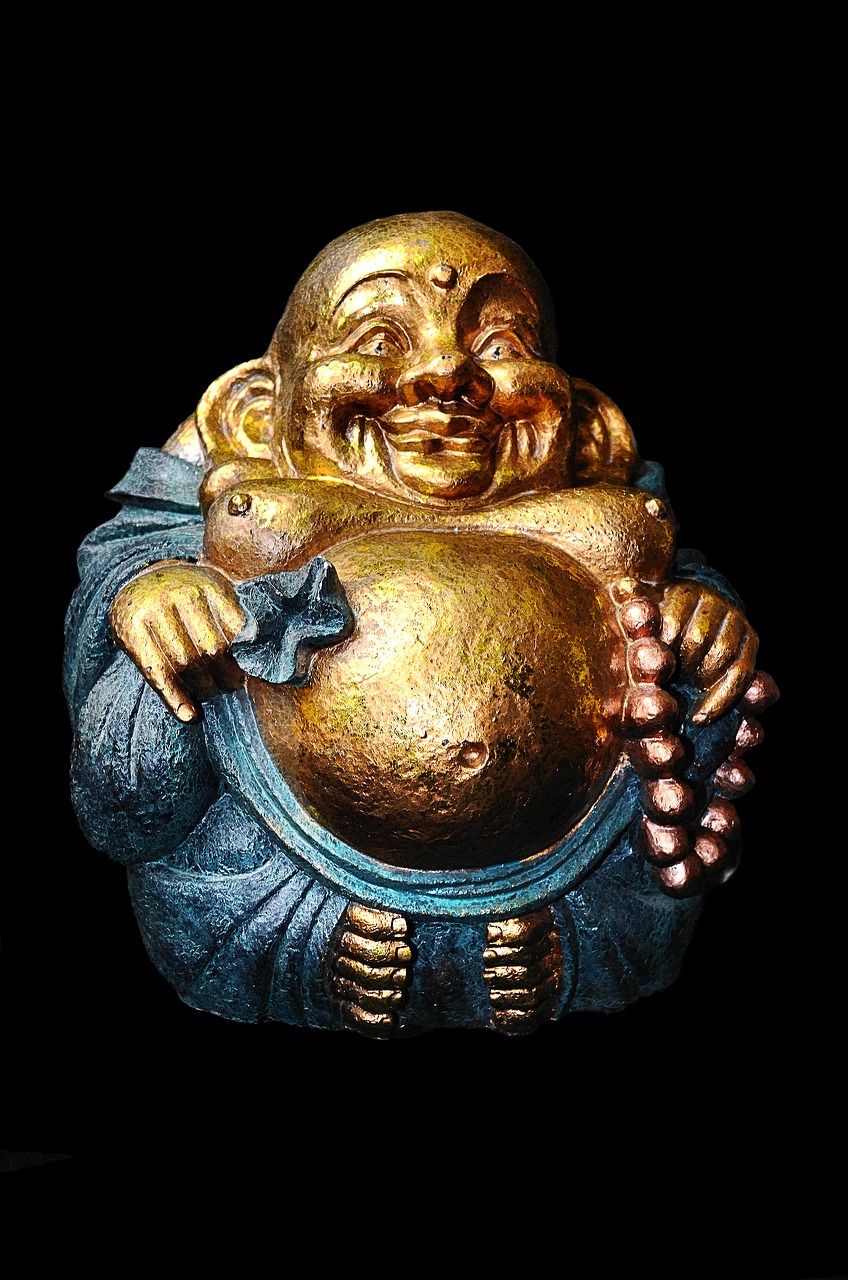 laughing lucky buddha free photo