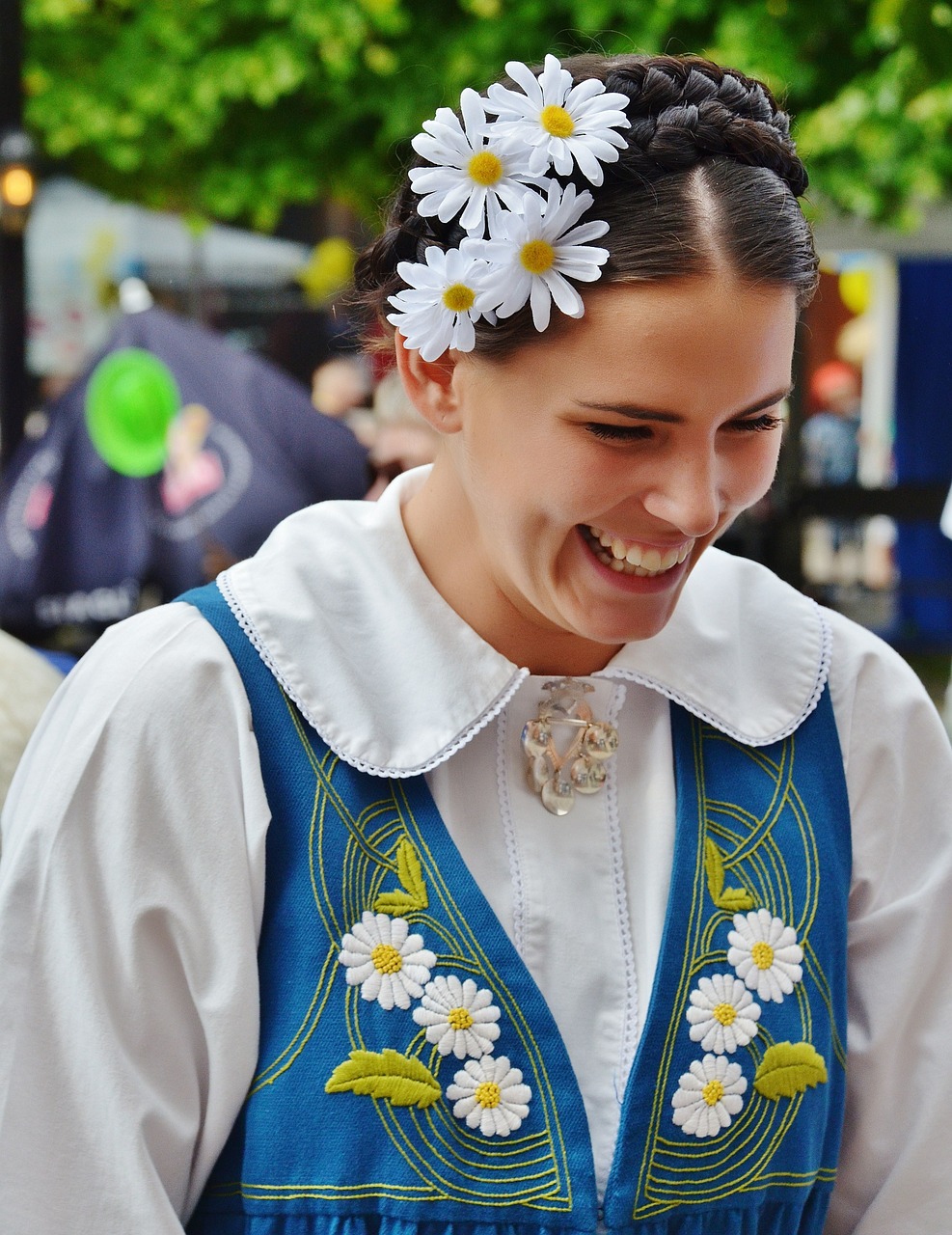 laughing girl sweden free photo