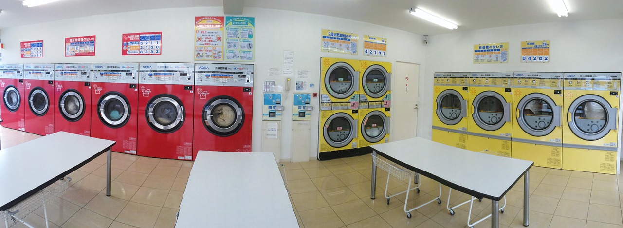 launderette dryer washing machine free photo