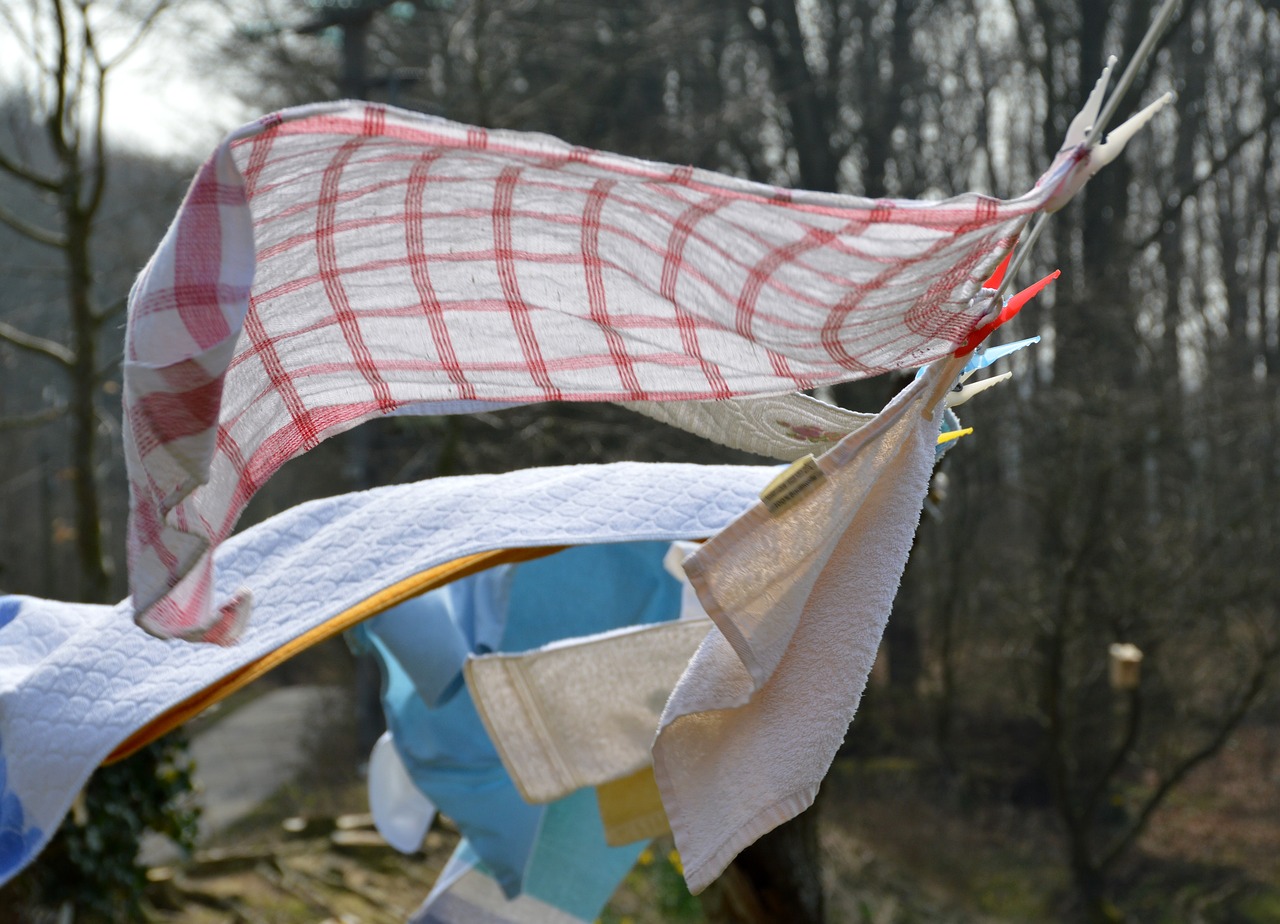 laundry wind flutter free photo