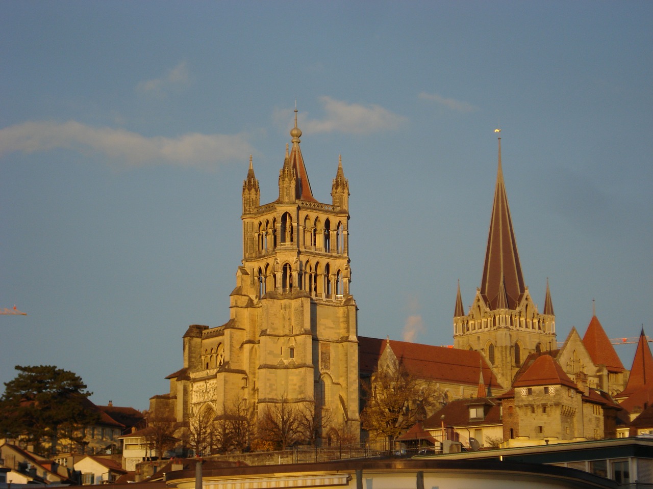 lausanne cathedral church free photo