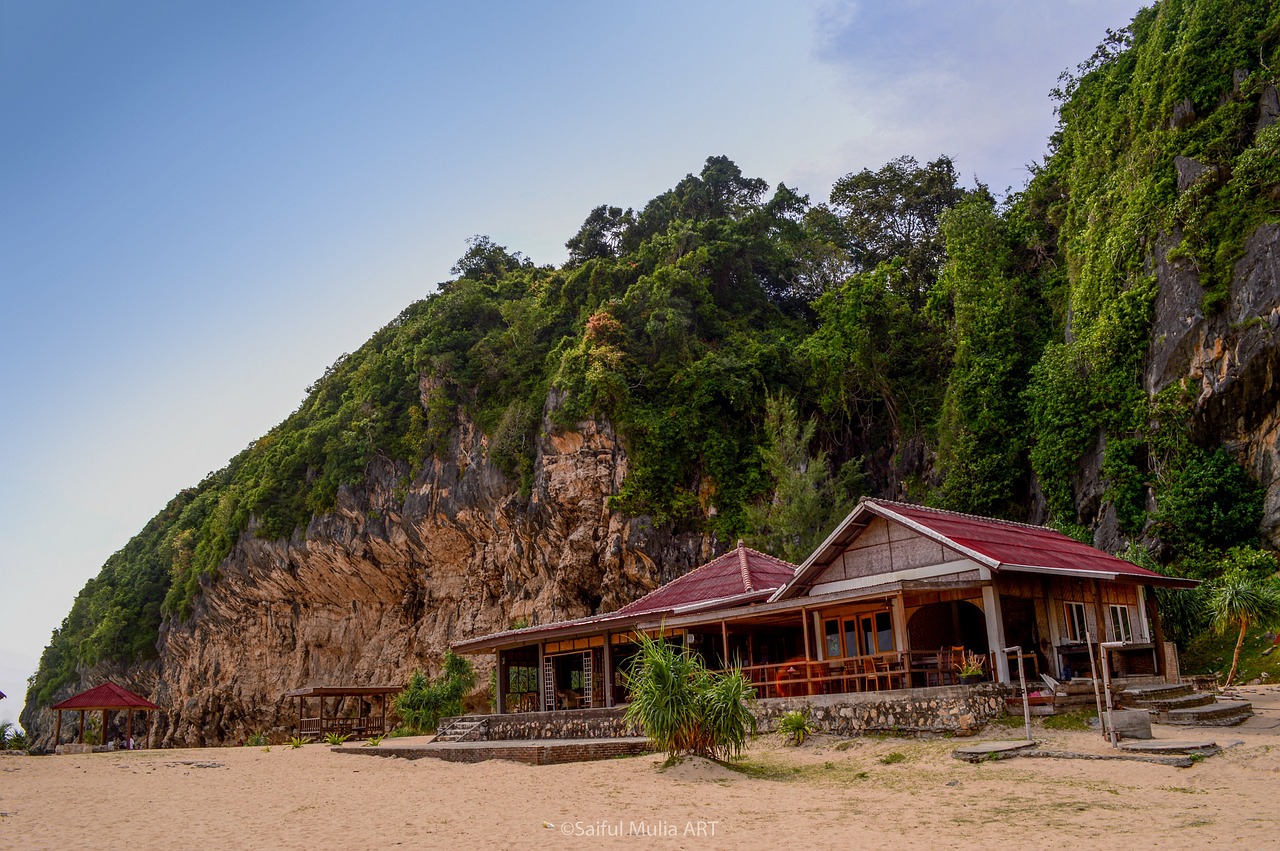 laut lampuuk aceh landscape free photo