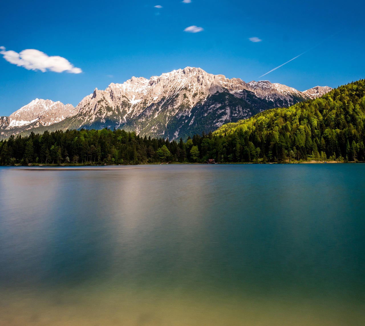 lautersee munich lake free photo