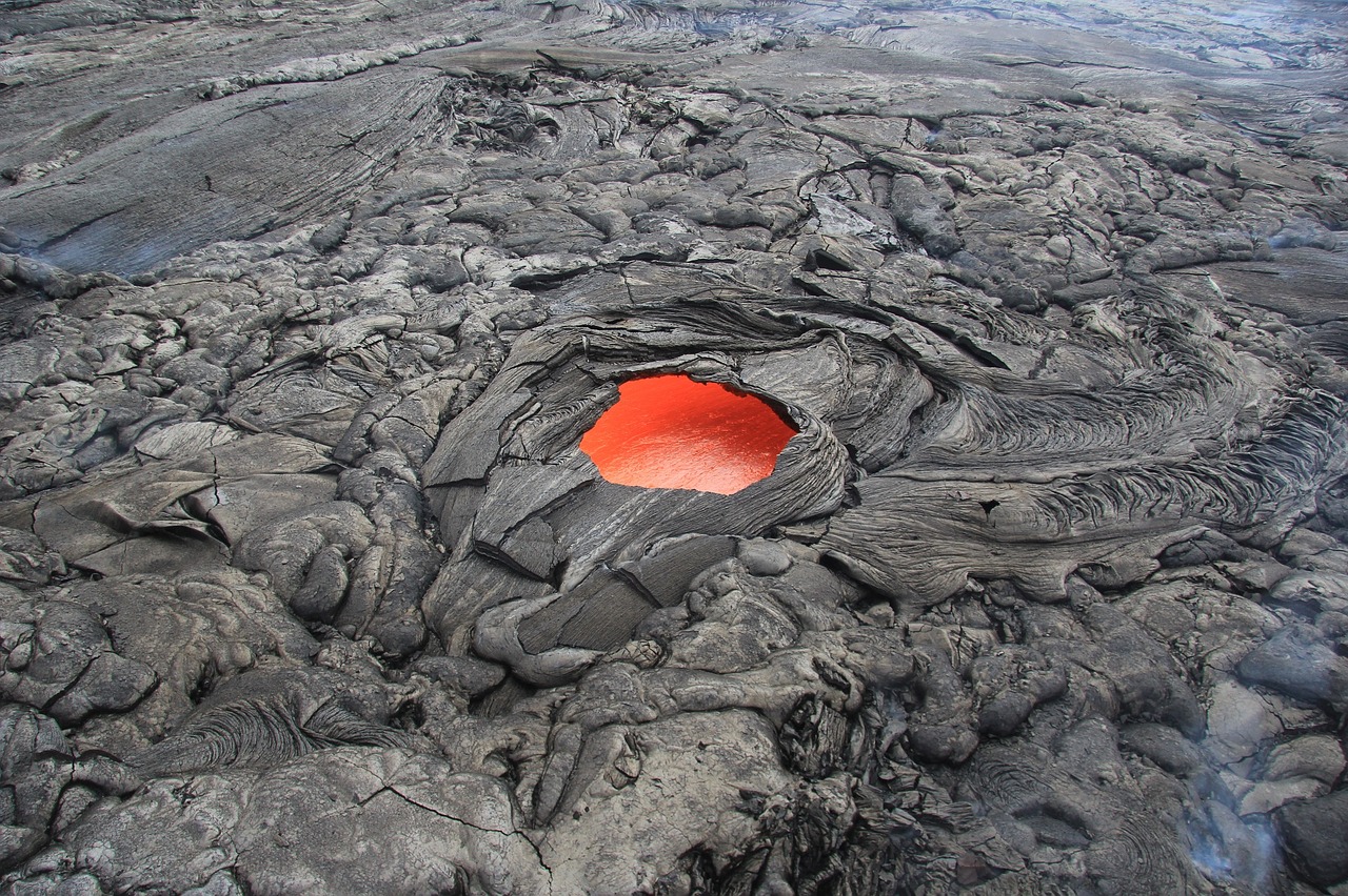 lava volcanic crust free photo