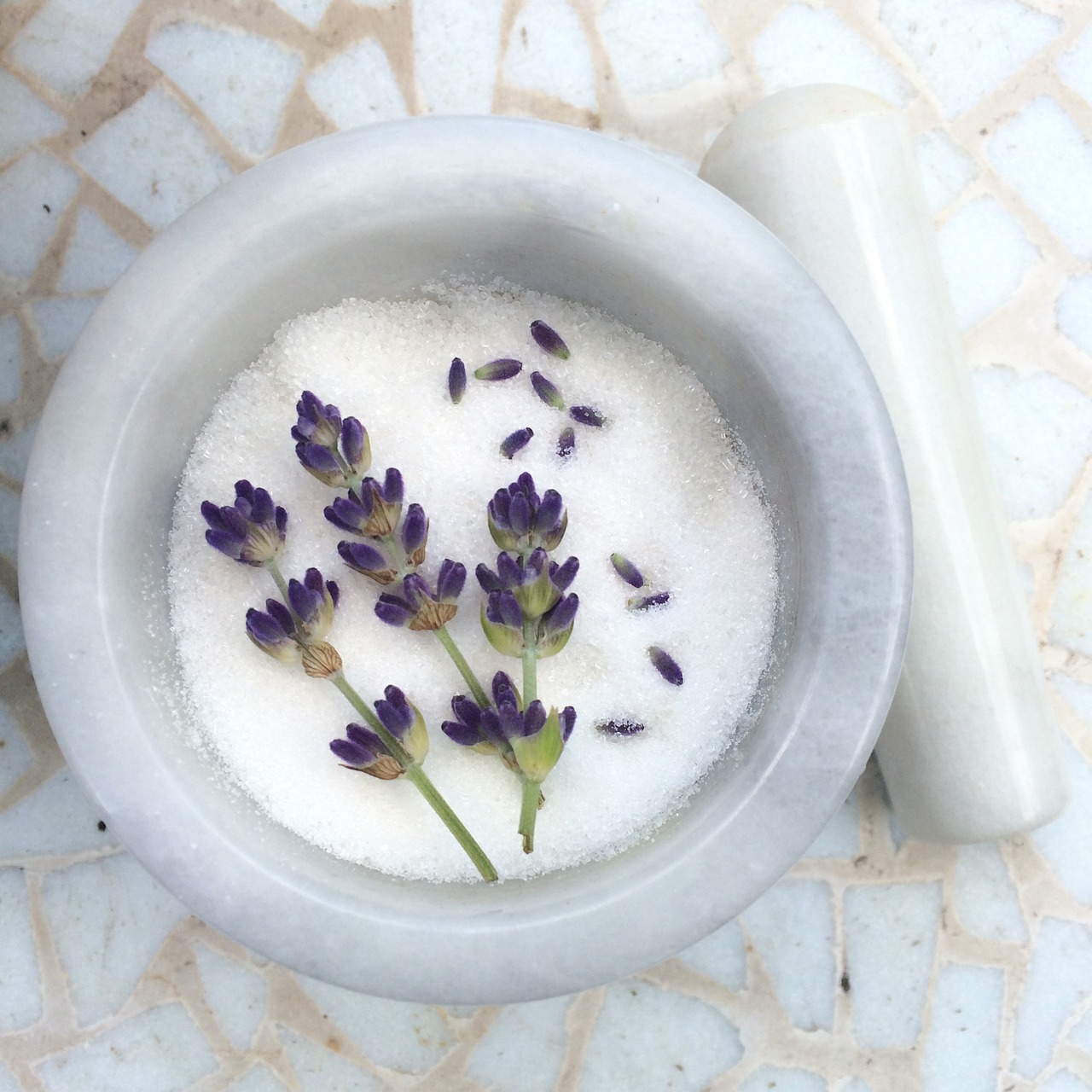 lavender sugar lavandula free photo