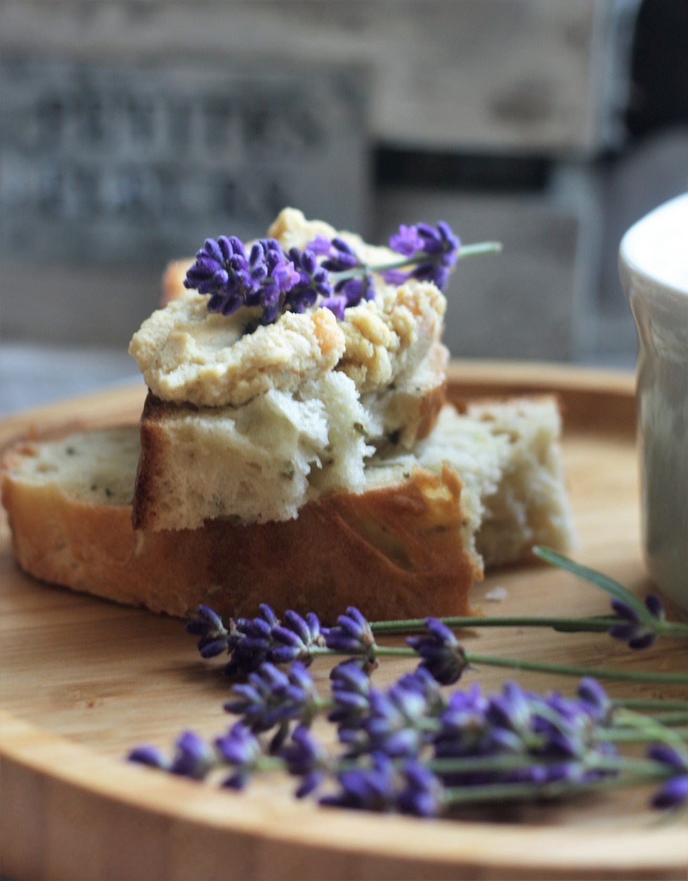 lavender bread herbs free photo