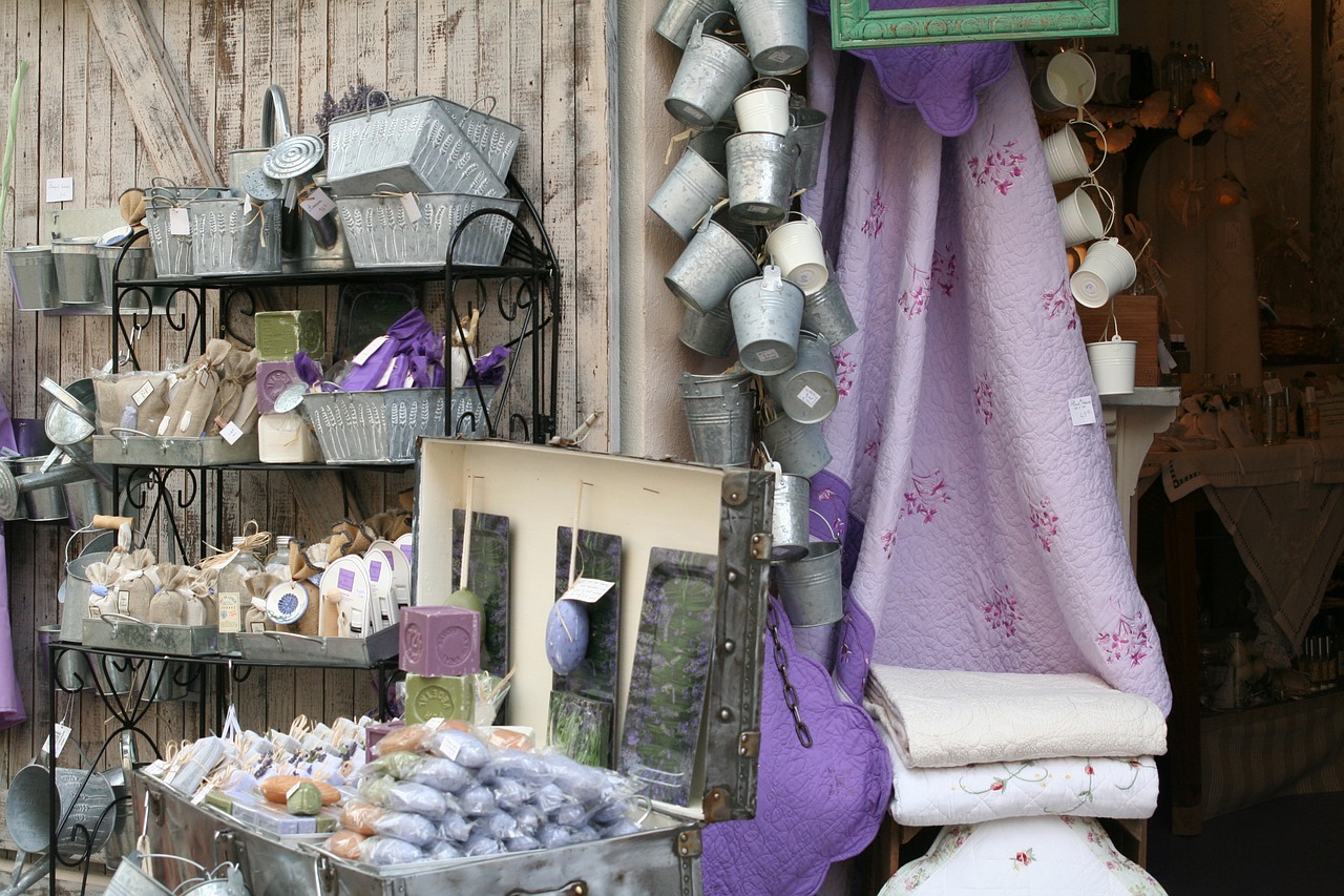 lavender shop provence free photo