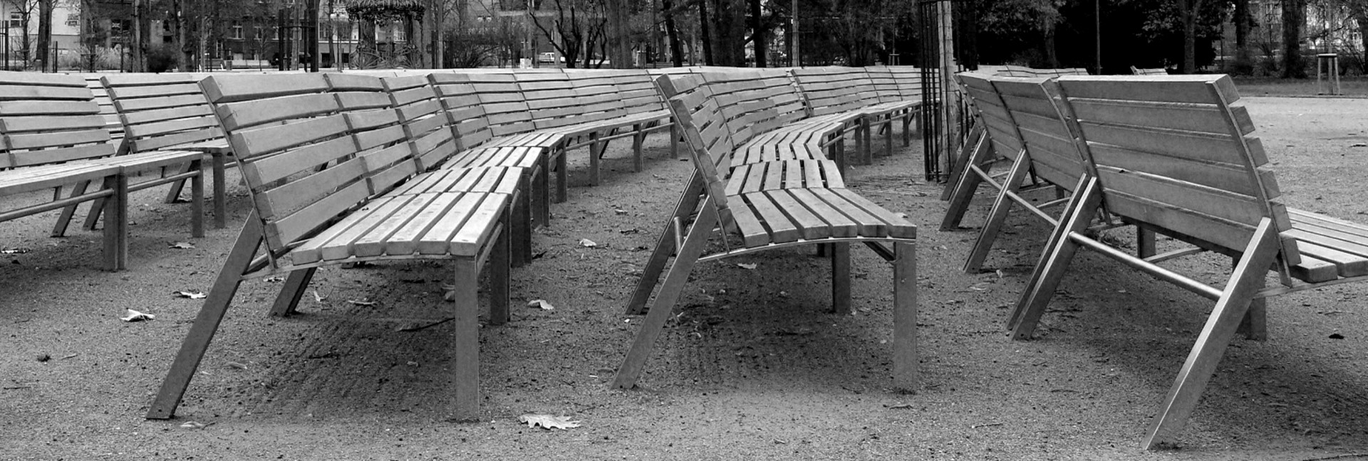 bench park auditorium free photo