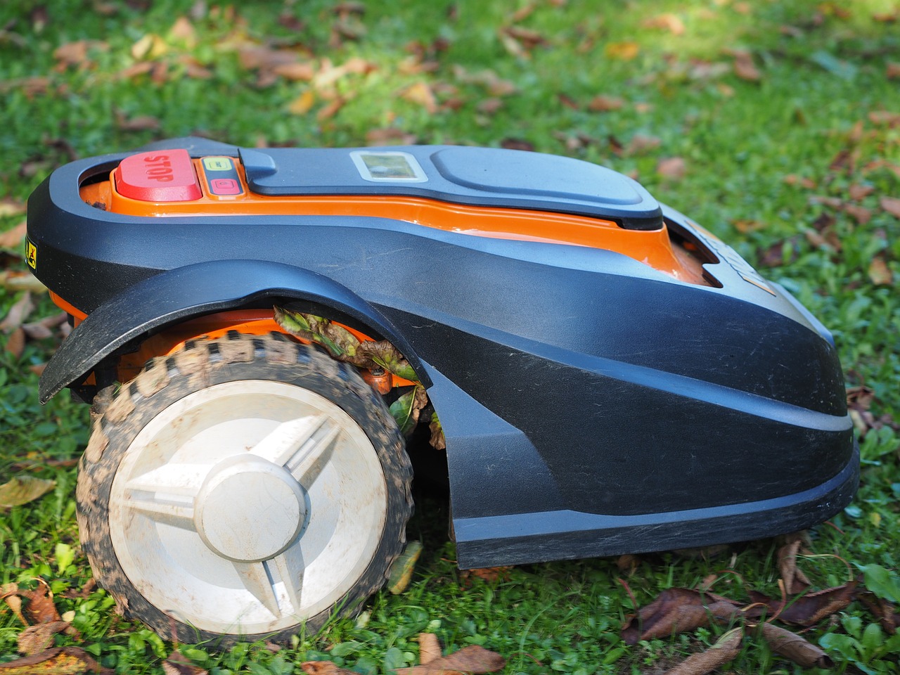 lawn mower robot robot mower free photo