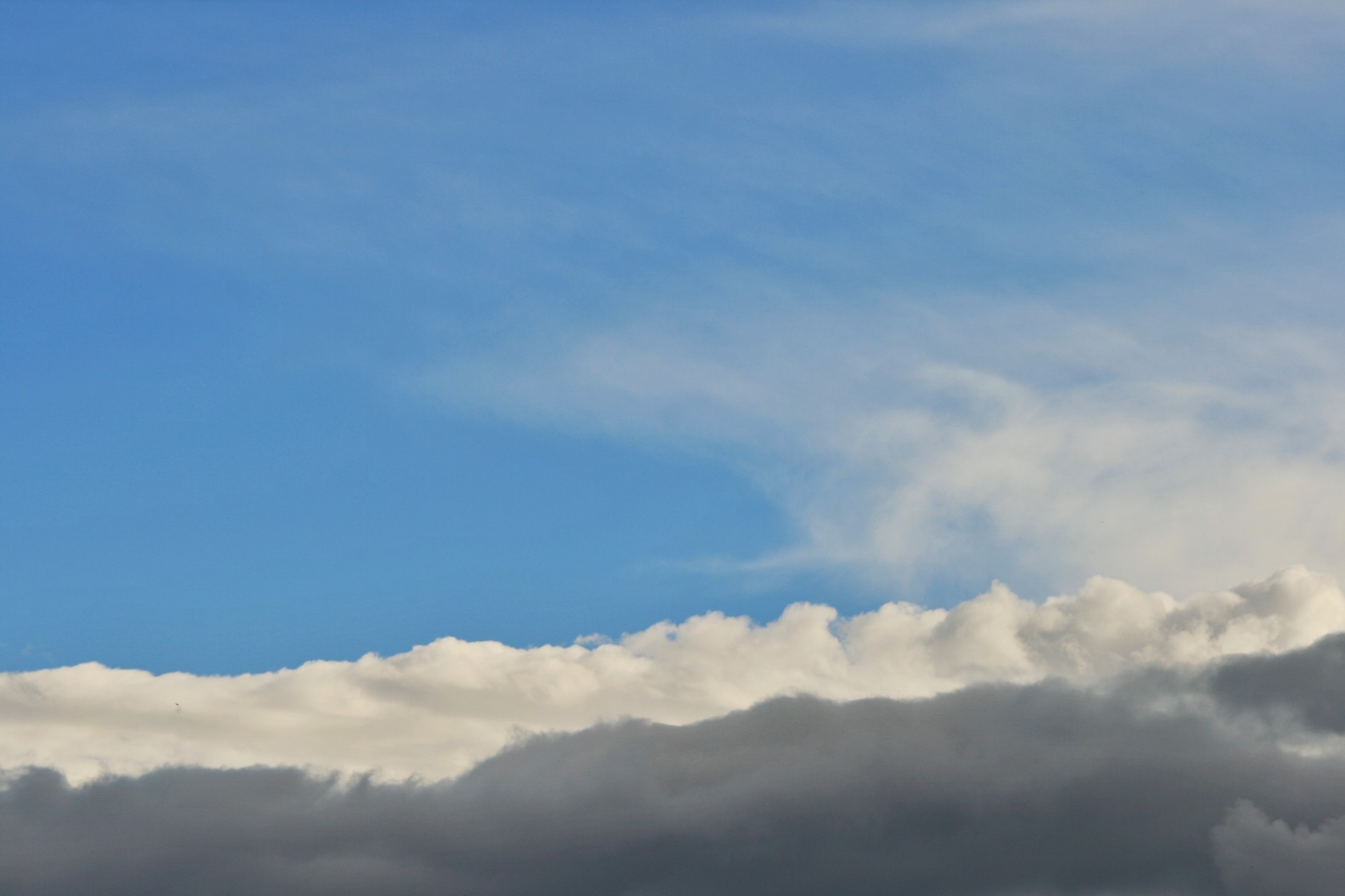 clouds layers white free photo