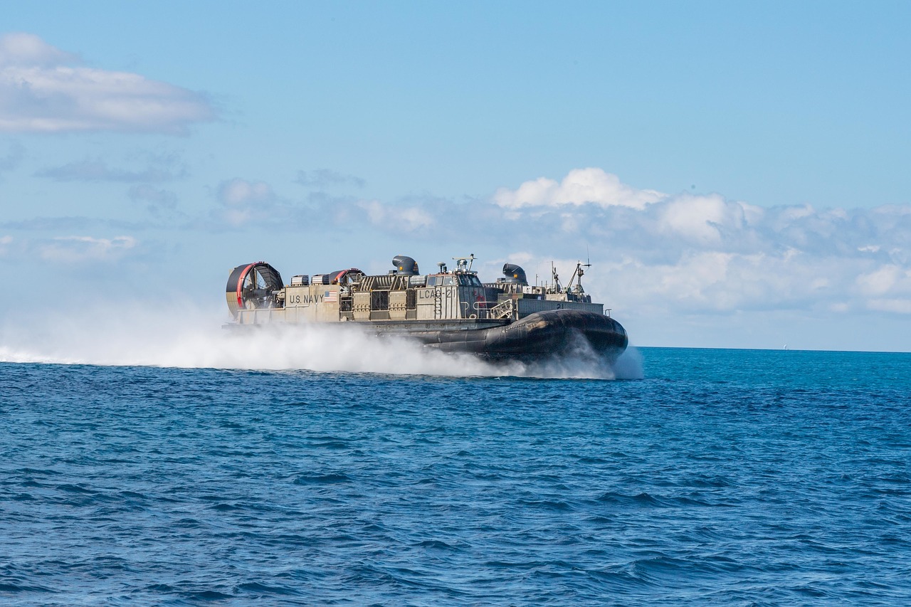 lcac landing air cushion rapid delivery free photo