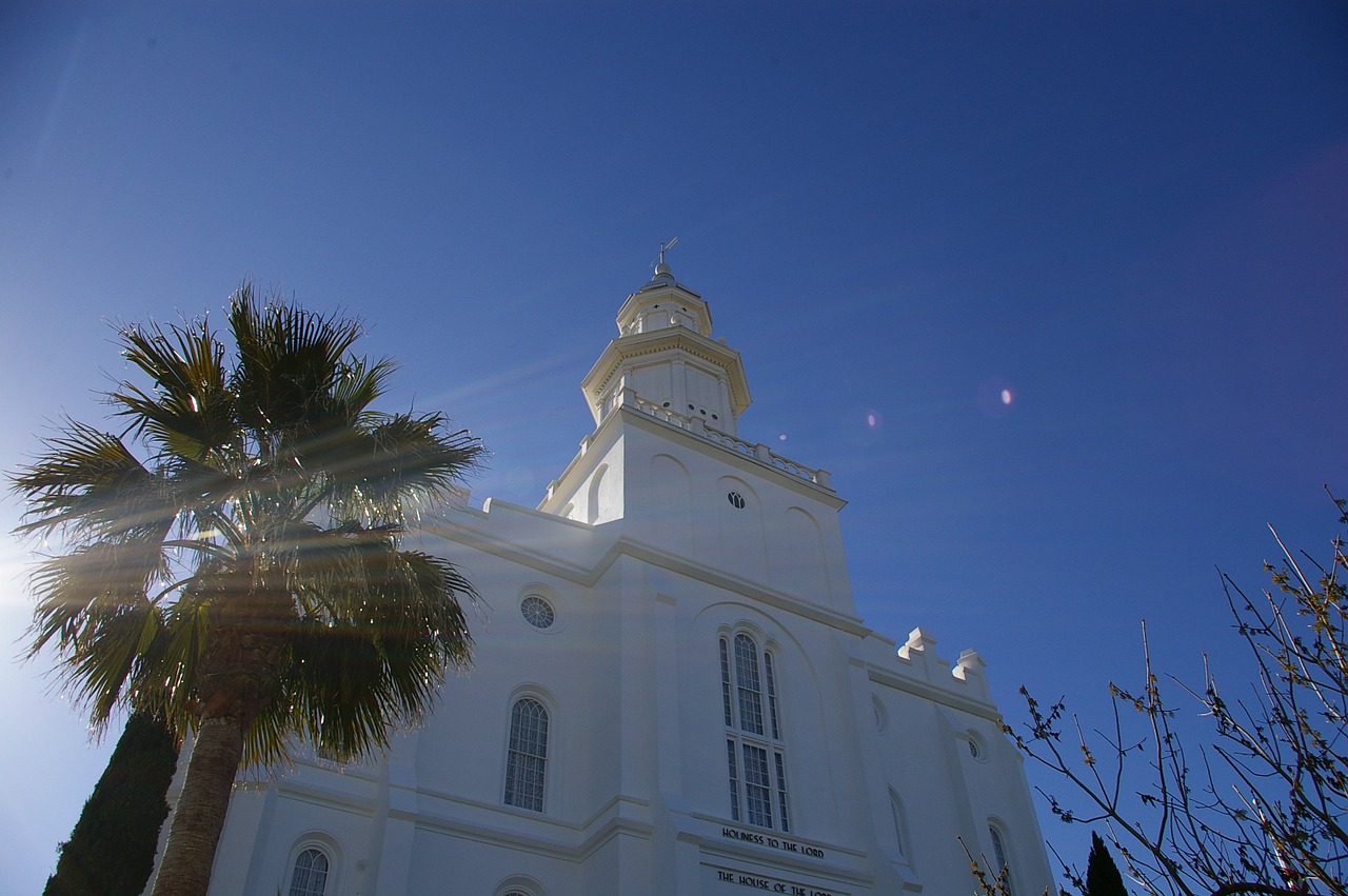 lds temple st george free photo