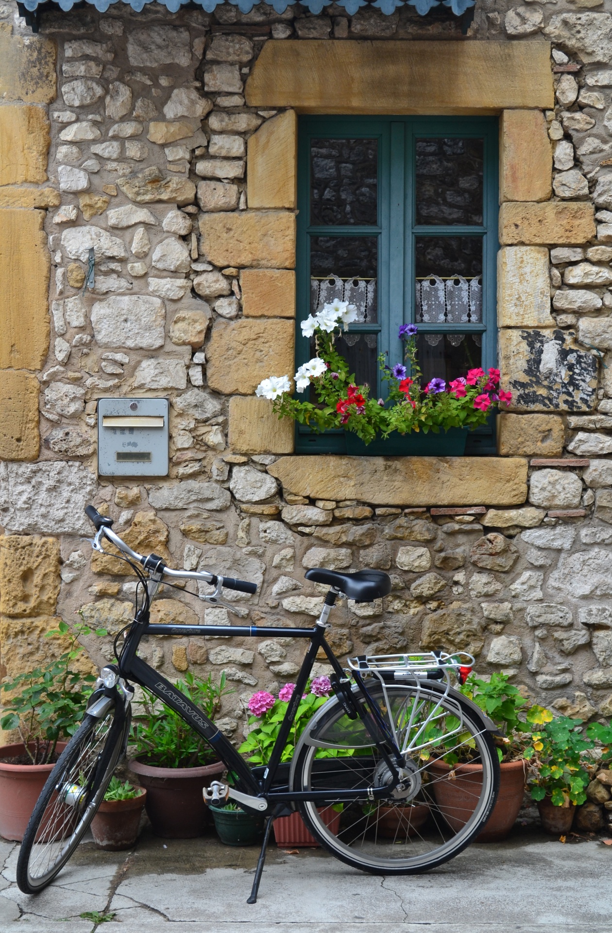 bicycle french village bike free photo