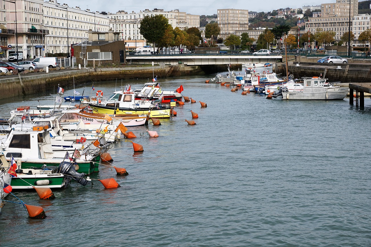 le havre city france free photo